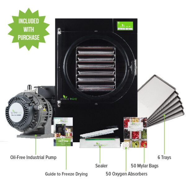 Harvest Right Medium Home Freeze Dryer with 5 Trays & Mylar Kit