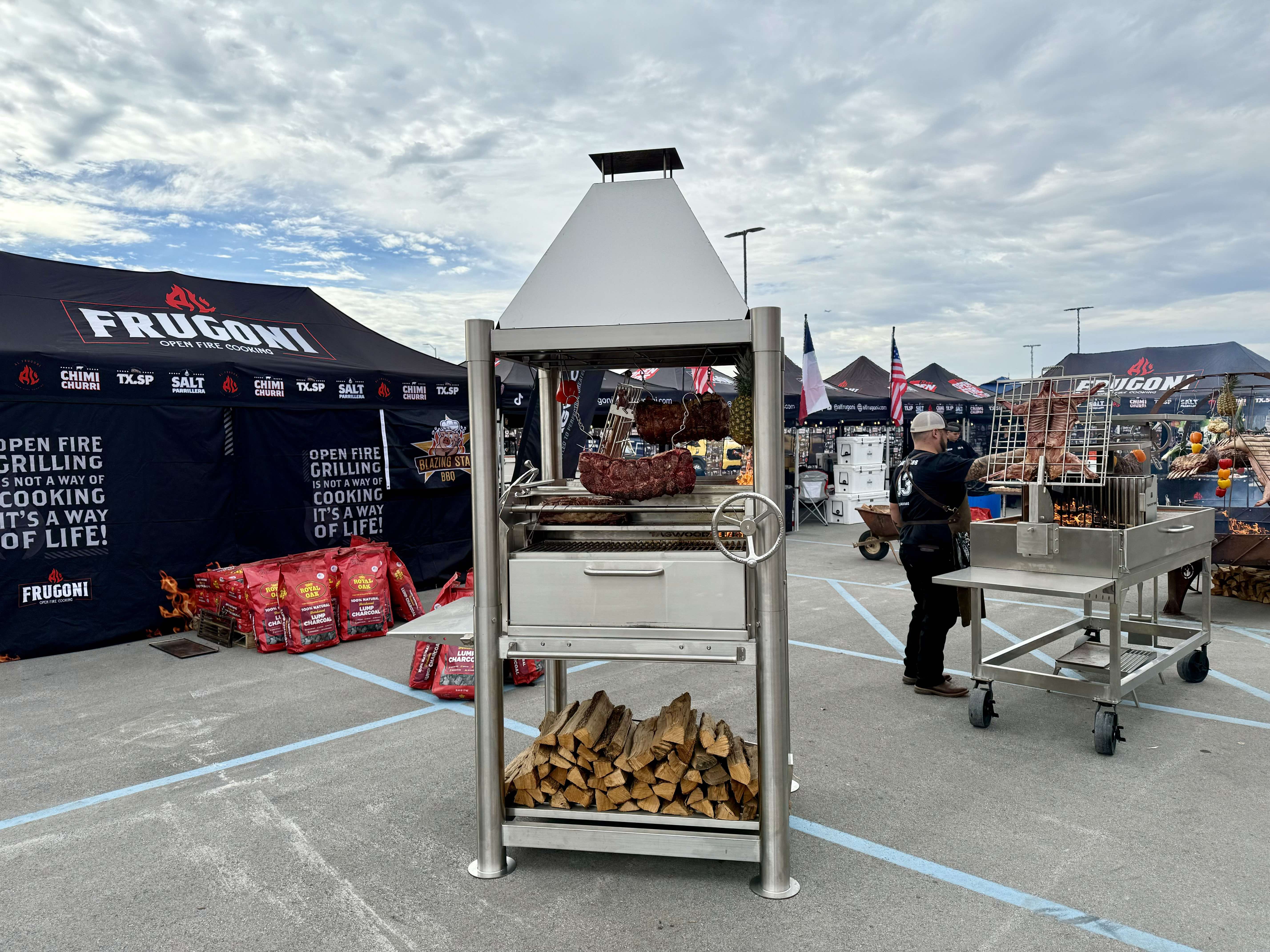 Tagwood BBQ02SS All Stainless Santa Maria Gaucho Grill
