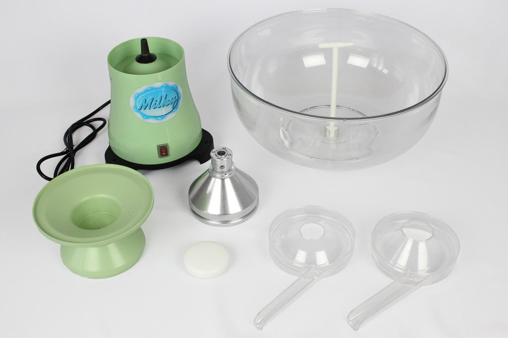 MilkyDay Electric Cream Separator Milky FJ 90 PP – 115V, 90L/Hour, Polycarbonate & Aluminum