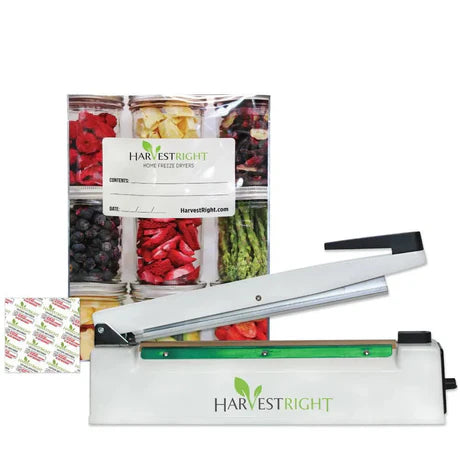 Harvest Right Mylar Sealer & Bag Starter Kit – Impulse Sealer, Bags & Absorbers