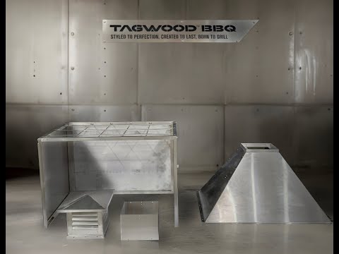 Tagwood BBQ ASH05 Built-In Stainless Steel Smoke Hood Attachment